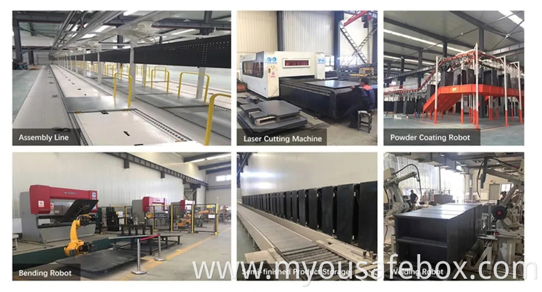 Shenone Mailbox Lock Apartment Electronic Security Box Hotel Room Safe